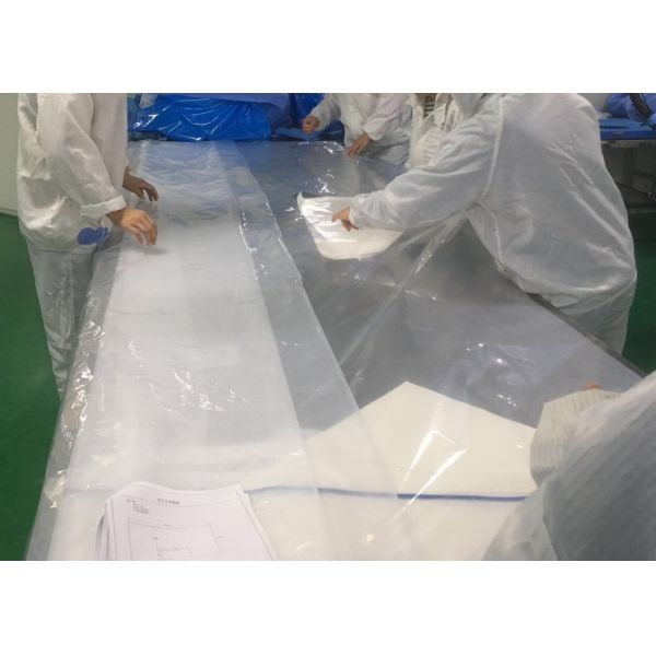 Vertical Custom Surgical Packs with Tube Holder Hand Towels Disposable Isolation