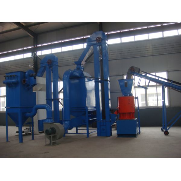 2T/H Wood Sawdust , Wheat Bran , Straw , Biomass Wood Pellet Machines