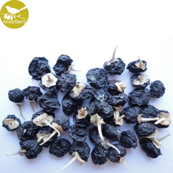 Natural Nutritious Black Wolfberry Wild Black Goji Berries Dried Black Wolfberry