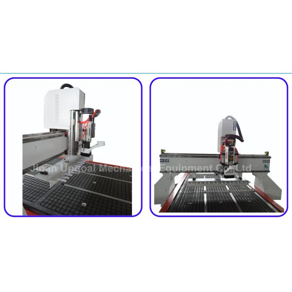 Linear Auto Tool Changer CNC Router with Moving Tool Post