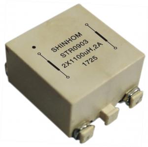 China SMD Toroidal Common Mode Inductor 10KHz 250VAC EN 60938-2 on sale