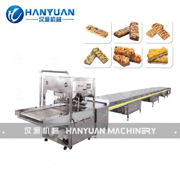 Cereal Bar Chocolate Coating Machine 300-400kg/H Customization