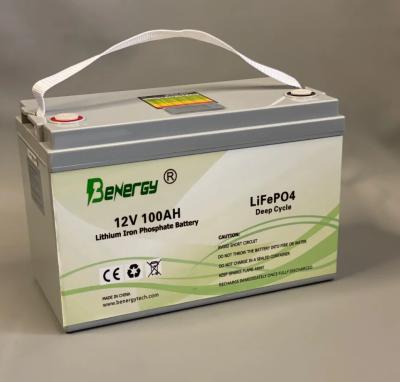 12V Lithium Ion Lifepo4 Solar Battery For Solar Street Light UPS RV Boat