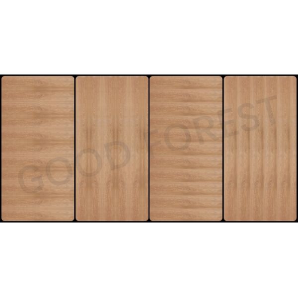 Natural Steamed Beech Veneer Wrapping Vertical Grain Veneer Excellent