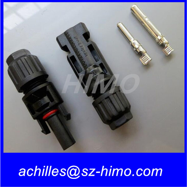 best offer MC4 Cable Connector Male+Female Wire Solar Panel Cable Connector