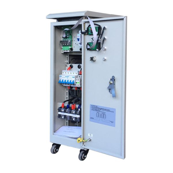 20KVA SVC IP20 Indoor Single Phase AC Power Stabilizer 110V / 220V 50Hz / 60Hz