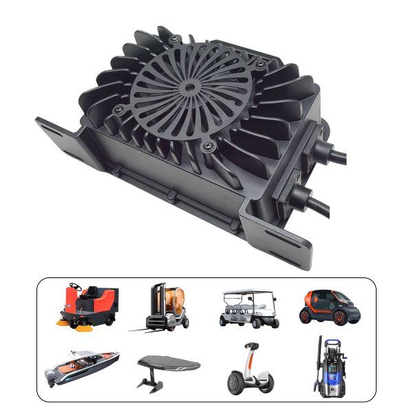900W AGV Forklift Battery Charger  12V 24V 36V 48V DC US EU UK Plug Type