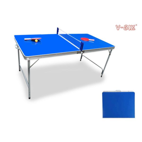 Indoor Outdoor Junior Table Tennis Table Easy Folding Portable Aluminum Table for Family