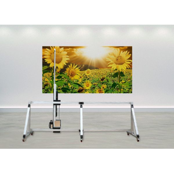 High Resolution Popular 3D Background Wall Printing Machine On Paper Wood Ceramic