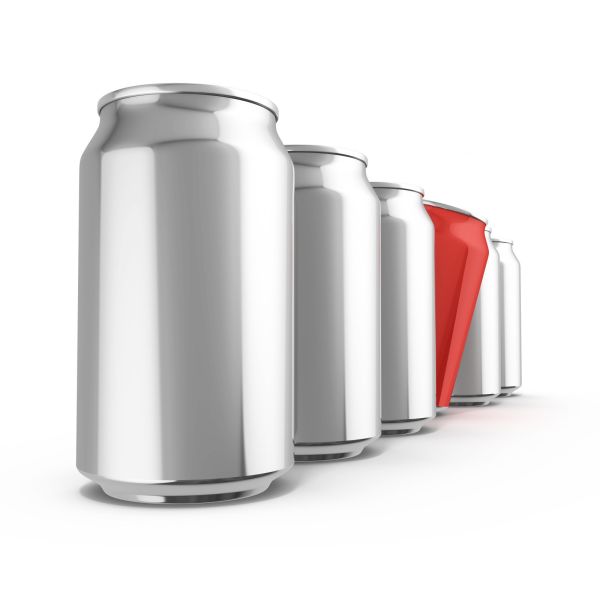 Food Grade 500ml Blank Printed Aluminum Beer Cans