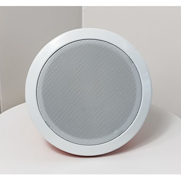 5-inch EN54-24 Norms Fireproof Ceiling Speaker 100V 6w/3w/1.5w/0.75w Red Dome Ceiling Mounted Fire Alarm Speaker