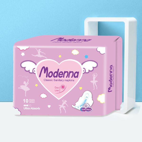 Disposable Sanitary Napkin for Women and Girls with Super Absorbent Customizable Design and Packaging