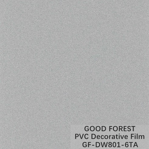 OEM PVC Decorative Film Grain PVC Blister Film Silver Paint Type