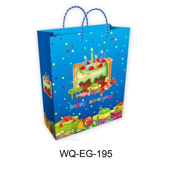 Euro Style Paper Shoppers for Gift Packaging for Party, Holiday, Wedding