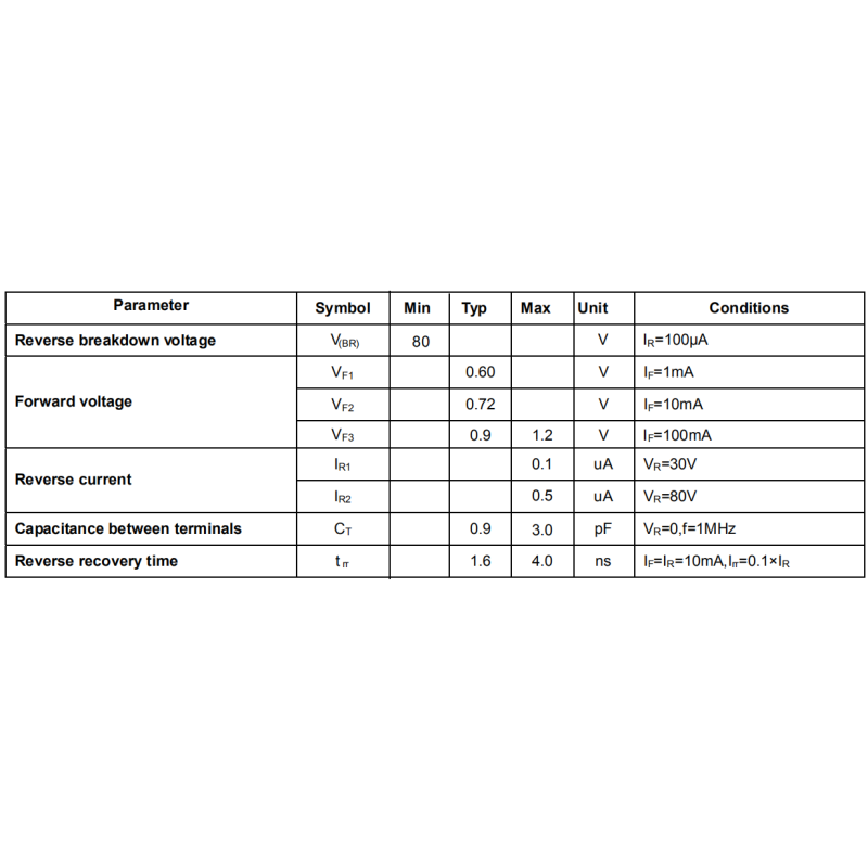 1SS184 Silicon Power Transistor Silicon Material Mobile Power Supply