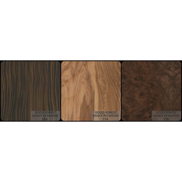 Customized Burl Veneer Plywood Board Fancy Root Canal Veneer