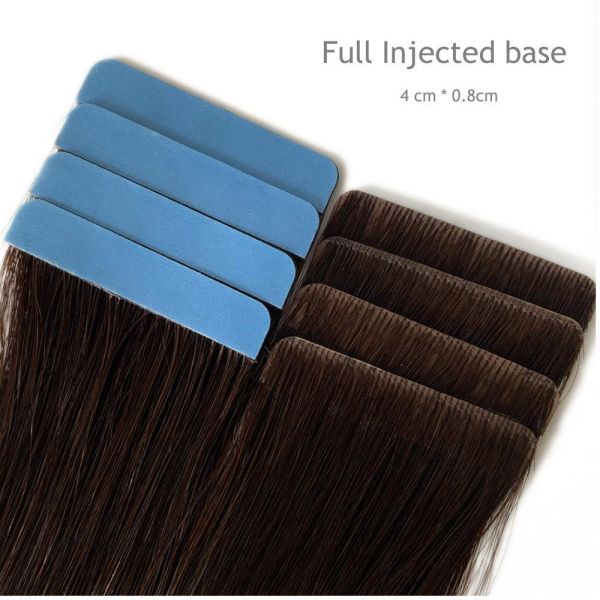 7.5*70cm Invisi Tape Hair Extensions 0.200kg Gross Weight Perfect for All Hair Types