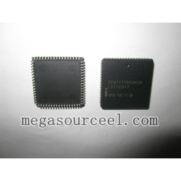 68-PLCC Power Led Driver IC EE87C196KDH20 Intel-COMMERCIAL CHMOS MICROCONTROLLER