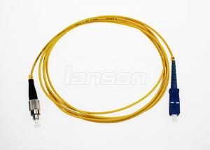  Customized Length Simplex SC To FC Patch Cord Low Insertion Loss / High Return Loss Manufactures