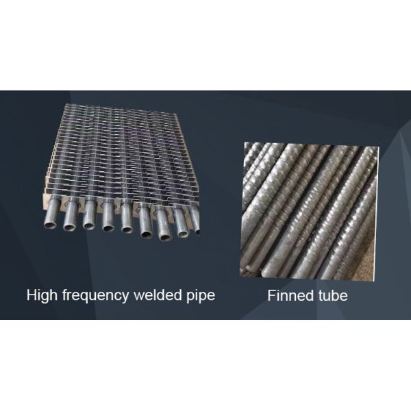 Finned Tube Air Conditioner Heat Exchanger Base Pipe OD 25-165mm Fin Depth 0.5-3mm
