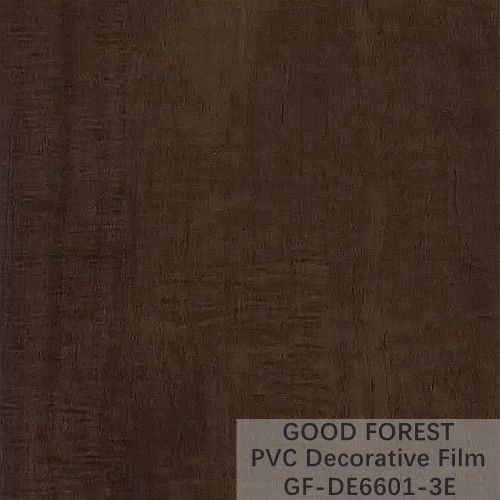 Wooden Grain Dark Wood Film Decorative 0.25mm - 0.60mm Thickness