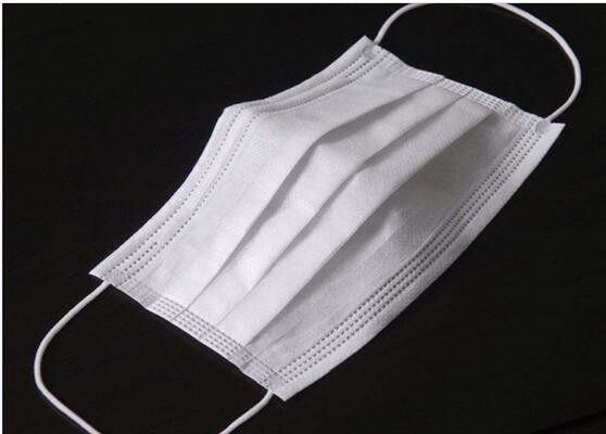 Odourless Lint Free Disposable Medical Mask , Disposable Medical Mouth Cover