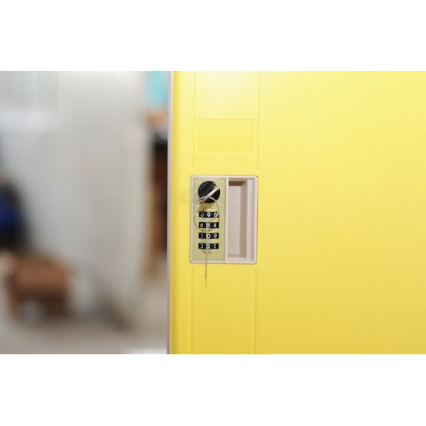 Keyless Employee Storage Lockers 2 Tier Corrosion Proof / Vandal Resistant