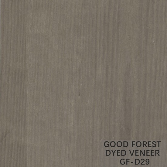 OEM Dyed ASH Grey Veneer Crown Cut / Straight / Irregular Texture Grain