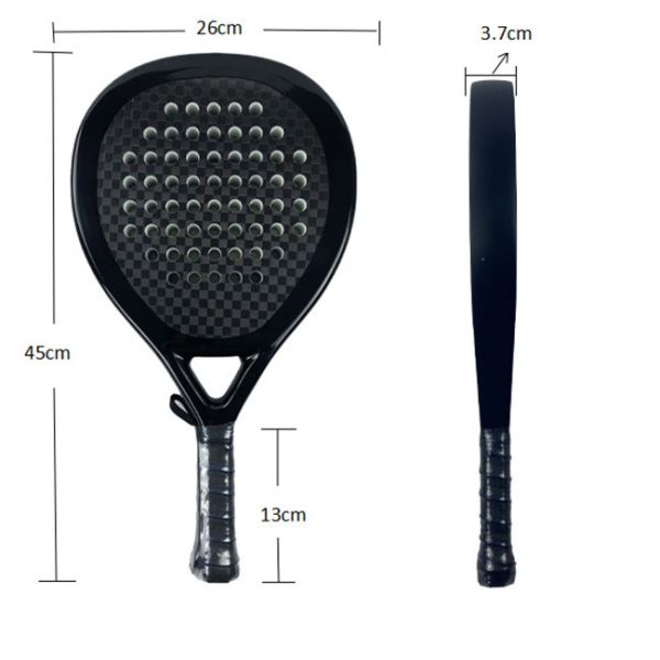 Adults Beach Paddle Rackets Eva Carbon Pelota De Padel