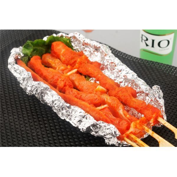Rolled Foil Wrapping Paper For Food , Household Aluminium Foil For Food Cooking