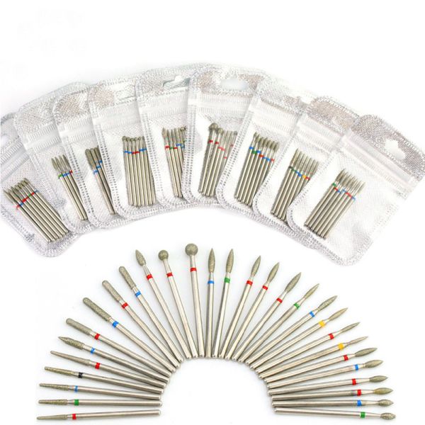 Diamond Manicure Cuticle Clean Bit , Cuticle Remover Drill Anti Bacterial