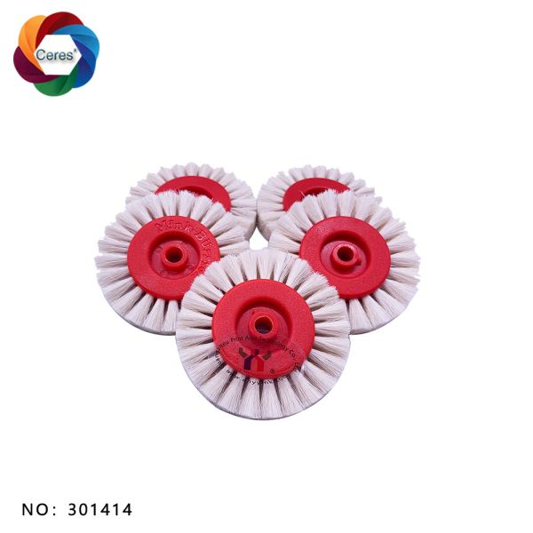 SM102 Printing Machine Spare Parts 60mm 2mm Wool Wheel Cleaning Brush