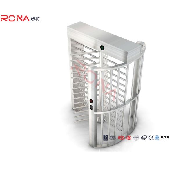 Automatic Access Control Full Height Turnstile For Subway Station Construction Site
