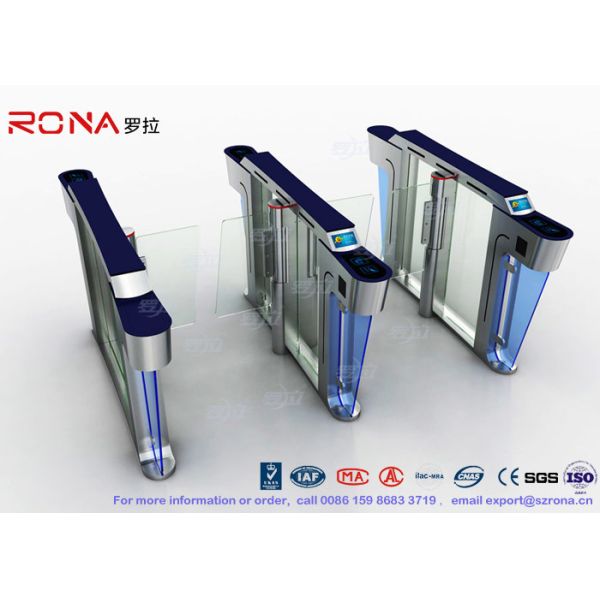 Industrial Swinging Speedgate Turnstile Access Control For Public Areas