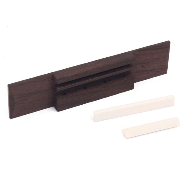 Long Lasting  Classical Guitar Bridge Saddle And Nut Repair Slotted Replacement
