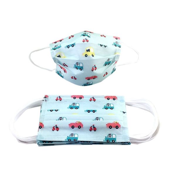 Earloop Style Kids Disposable Mask 3 Ply High Bacteria Filtration Efficiency