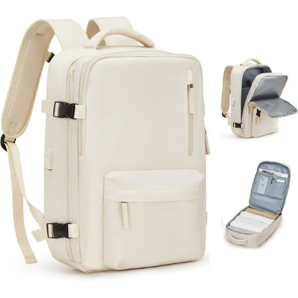 Large Travel Backpack Women, Carry On Backpack,Hiking Backpack Waterproof Outdoor Sports Rucksack Casual Daypack Fit