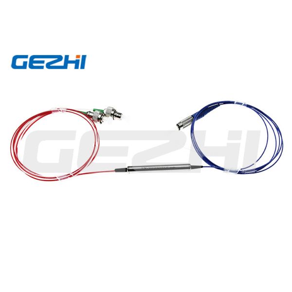 1x2 Fiber Optical Circulators Isolators With FC And DIN Port For Optical Amplifier Fiber Optic Switch