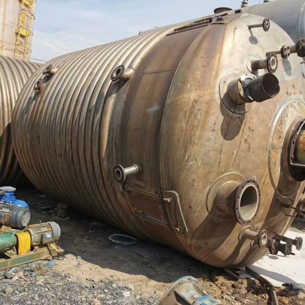 50-500 RPM Used Stainless Steel Reactor 100L Turbine Agitator