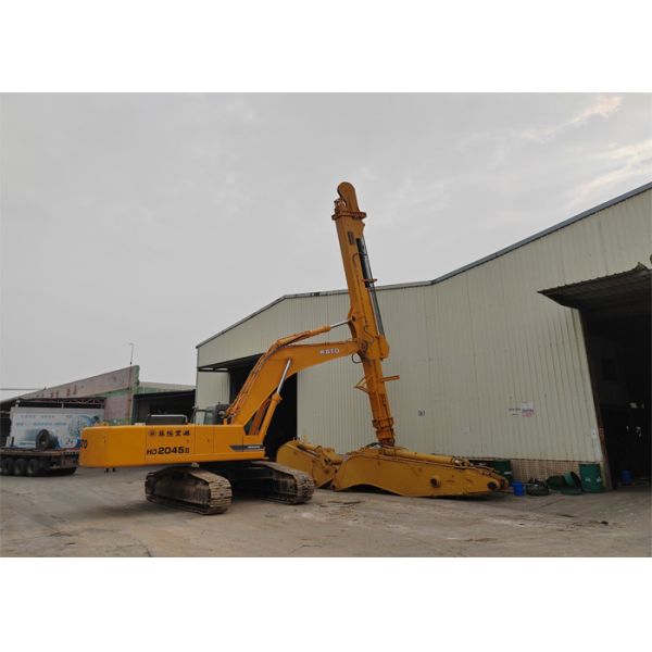 Telescopic Arm For Kato HD2045-3 Large Excavator With 1.8m3 Clamshell Bucket