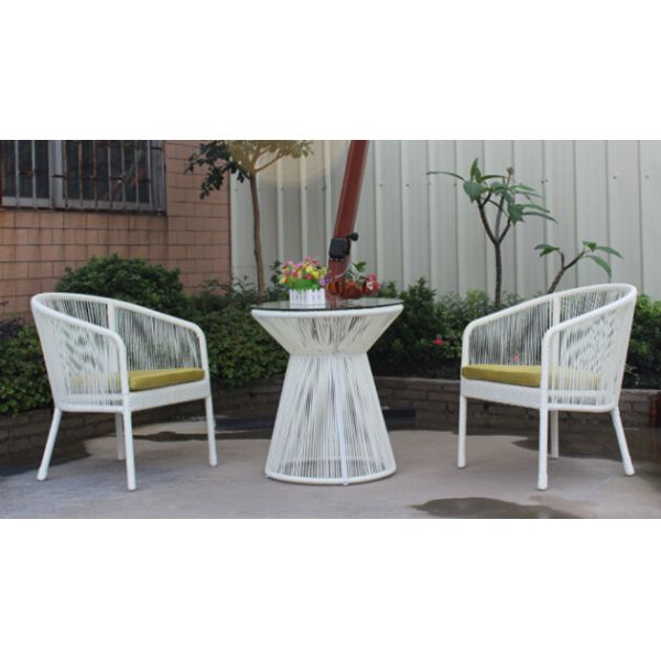 3pc Outdoor wicker bistro set--16204