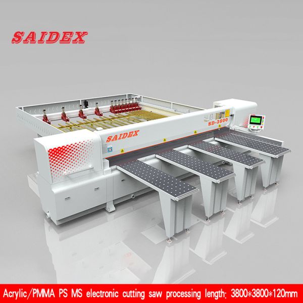 50Hz Acrylic Sectioning Machine which Can cut 120mm thick material Acrylic