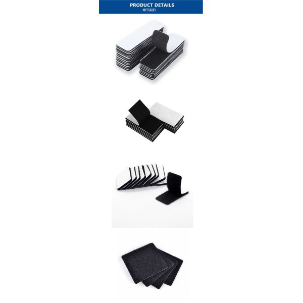 Square Industrial Hook And Loop 20mm For Indoor And Outdoor Schools