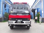 Emergency Fire Rescue Truck ISUZU Heavy Rescuewith 5 Tons XCMG Crane