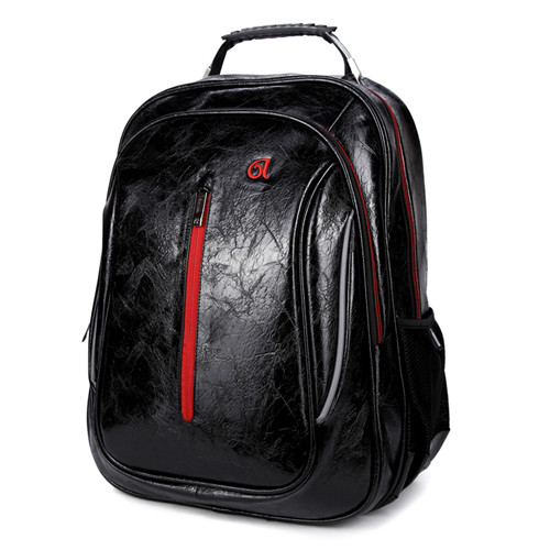 Anti Theft Waterproof  Retro Leather Backpack Washable And Large Capacity
