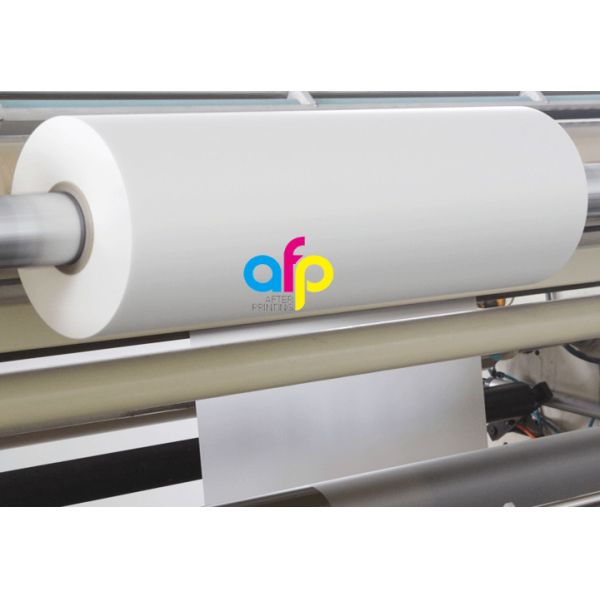 BOPP Matte Lamination Film Customized Thickness and Sizes Semitransparent
