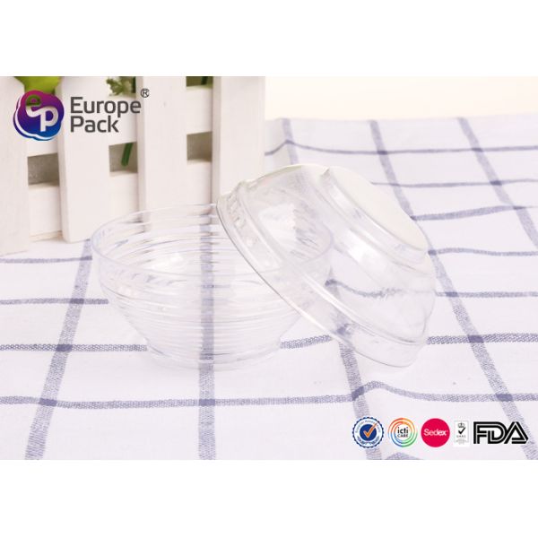 90Ml Disposable Clear Plastic Bowls With Lids Plastic Cake Cups
