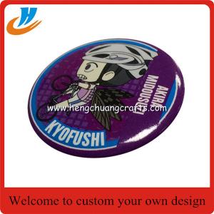 2017 Hot Custom Metal Pin Badge Tin Button Badge lapel pin badge for Party Manufactures