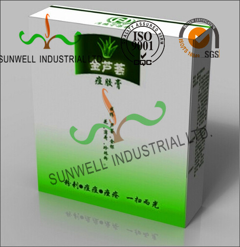 Cardboard Pharmaceutical Packaging Label Boxes Glossy / Matt Lamimation