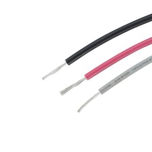 China 14AWG Tinned Copper XLPE Insulation Wires For Robot Black Color Customized on sale